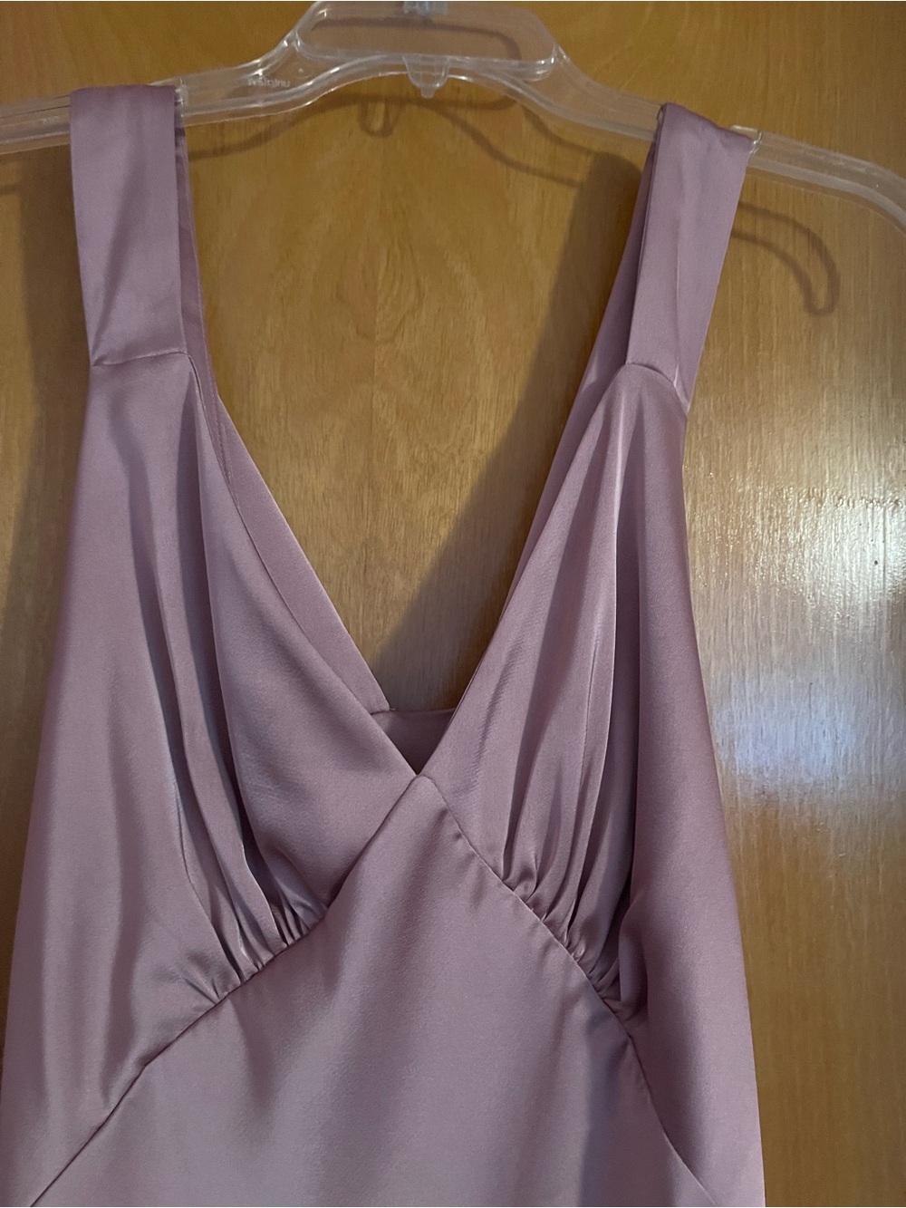 Birdy Grey Veronica Dress- Matte Satin English Rose- Hemmed for 5ft 3 height - Picture 4 of 10